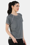 Zelocity Quick Dry Relaxed Top - Castle RoCk — thumbnail 2
